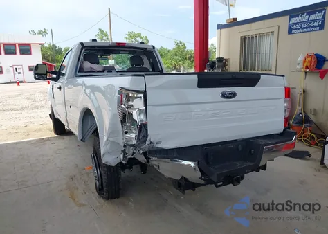 2022 Ford F-250 Xl из США, поврежденный, VIN 1FTBF2A65NEG44982